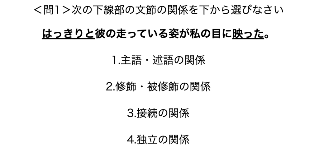 文法問題6 文節の関係 単語分け 古典単語 活用形 品詞名 がこない中学国語文法道場 がこない独学応援ブログ