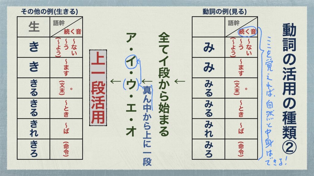 活用の種類の見分け方を完全解説 満点取れます 用言の活用1 中学国語文法 がこない独学応援ブログ