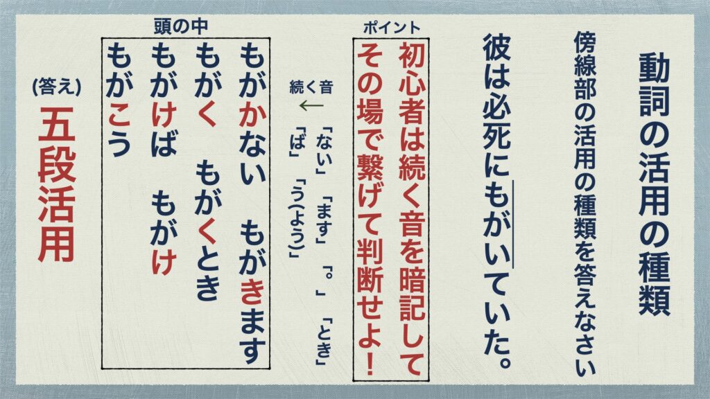 活用の種類の見分け方を完全解説 満点取れます 用言の活用1 中学国語文法 がこない独学応援ブログ